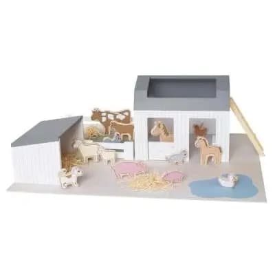 Coffre à jouets JaBaDaBaDo Ferme