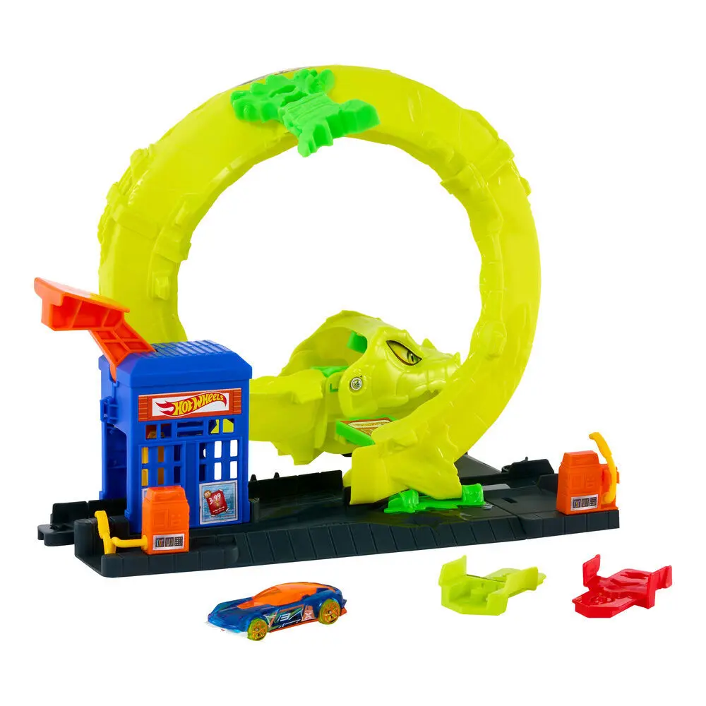 Coffre à jouets enfant Mattel Hot Wheels Snake Spiral Attack