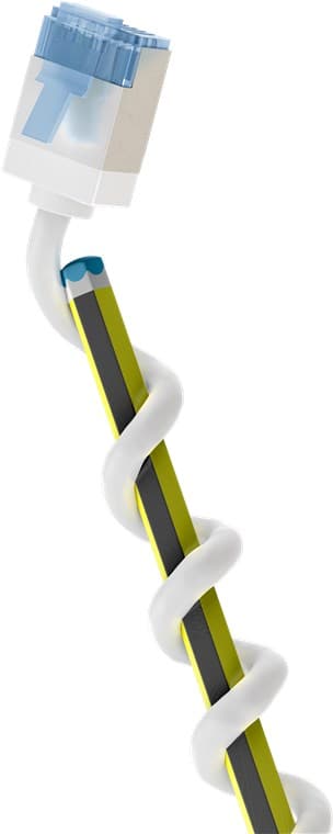Goobay Câble patch ultra-flexible CAT 6A, fin, U/FTP, blanc
