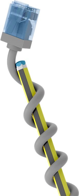 Goobay Câble patch ultra-flexible CAT 6A, fin, U/UTP, gris